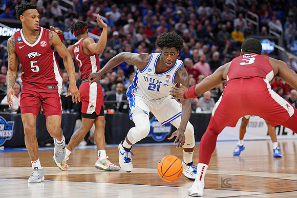 NCAA Basketball: NCAA Tournament West Regional-Arkansas vs Duke