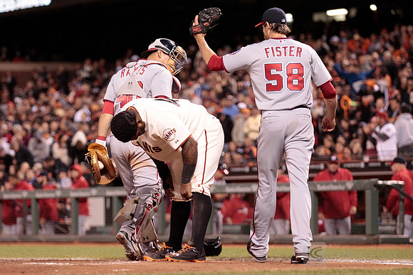 MLB: Washington Nationals at San Francisco Giants