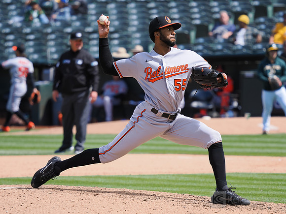 MLB: Baltimore Orioles at Oakland Athletics