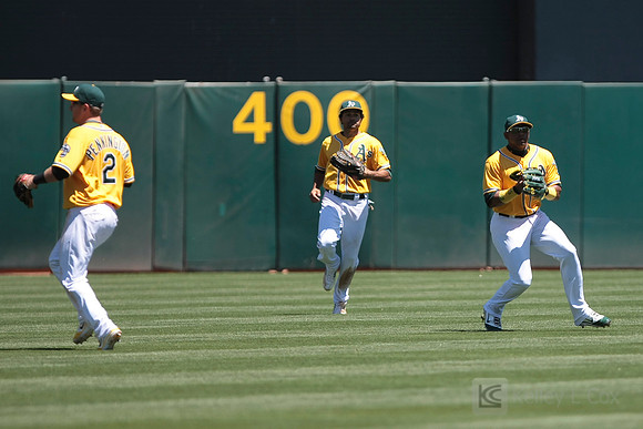 MLB: Los Angeles Angels at Oakland Athletics