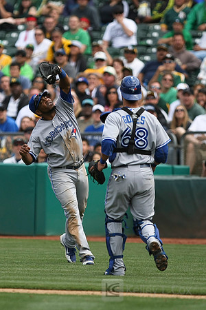 MLB: Toronto Blue Jays at Oakland Athletics