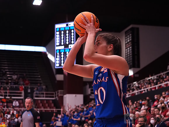 NCAA Womens Basketball: NCAA Tournament - Second Round-Kansas at Stanford