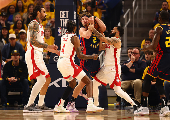 NBA: Playoffs-Houston Rockets at Golden State Warriors