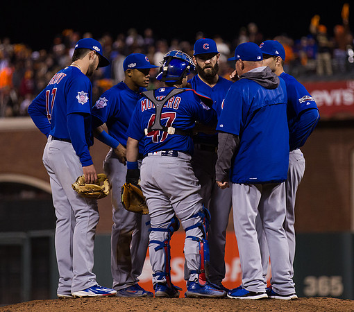 MLB: NLDS-Chicago Cubs at San Francisco Giants