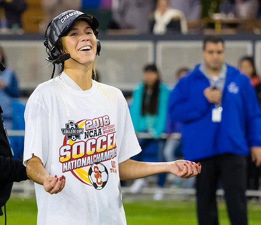 NCAA Soccer: Women's College Cup - West Virginia Mountaineers vs USC Trojans