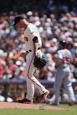 MLB: Washington Nationals at San Francisco Giants