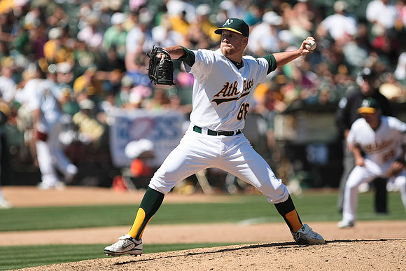 MLB: Seattle Mariners at Oakland Athletics
