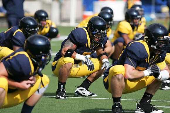 Cal Football Practice