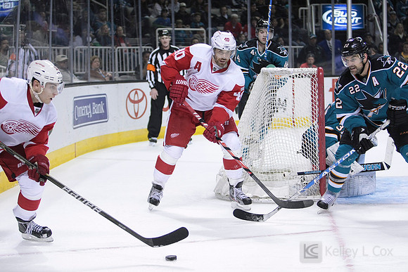 NHL: Detroit Red Wings at San Jose Sharks