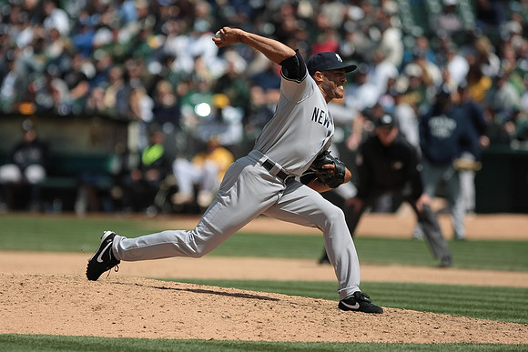 MLB: New York Yankees at Oakland Athletics