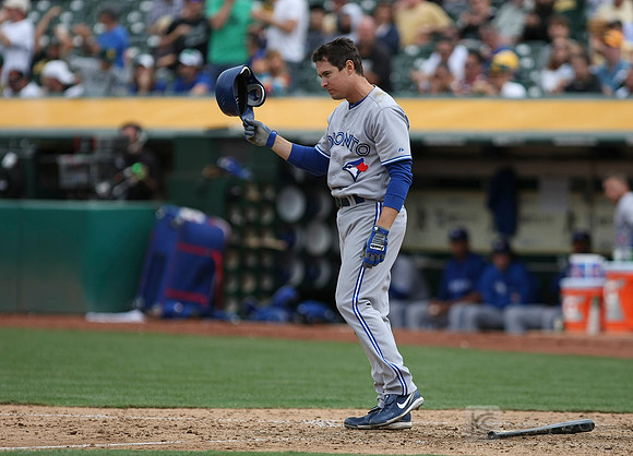 MLB: Toronto Blue Jays at Oakland Athletics
