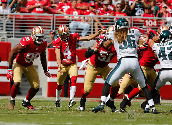 NFL: Philadelphia Eagles at San Francisco 49ers
