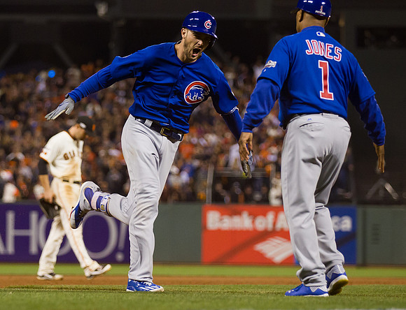 MLB: NLDS-Chicago Cubs at San Francisco Giants