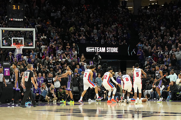 NBA: Detroit Pistons at Sacramento Kings