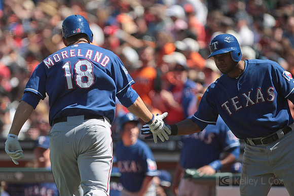 MLB: Texas Rangers at San Francisco Giants