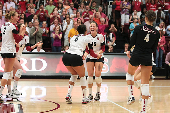 NCAA VOLLEYBALL: SEP 9 Nike Volleyball Big Four Classic - Stanford vs Penn State