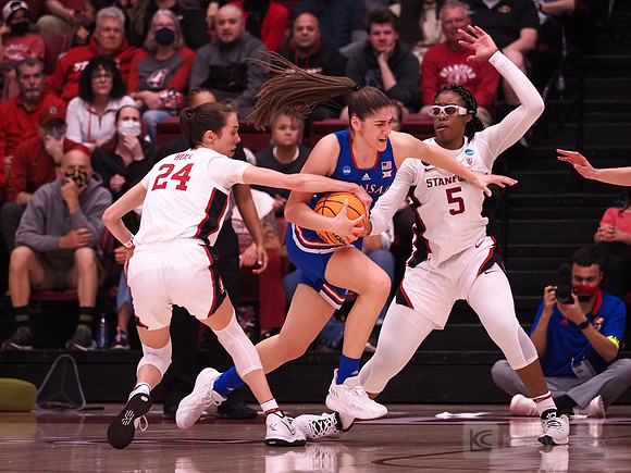 NCAA Womens Basketball: NCAA Tournament - Second Round-Kansas at Stanford