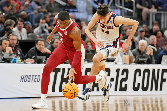 NCAA Basketball: NCAA Tournament West Regional-Arkansas vs Gonzaga