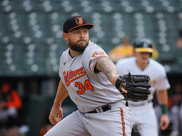 MLB: Baltimore Orioles at Oakland Athletics