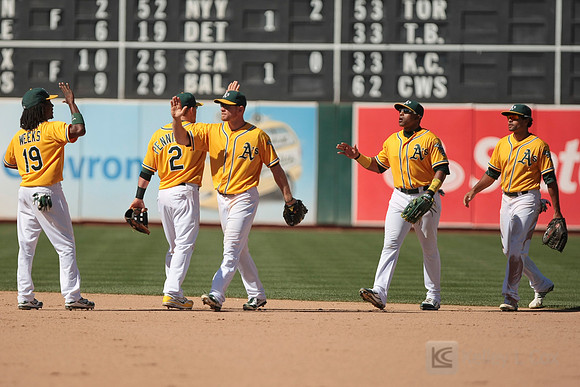 MLB: Los Angeles Angels at Oakland Athletics