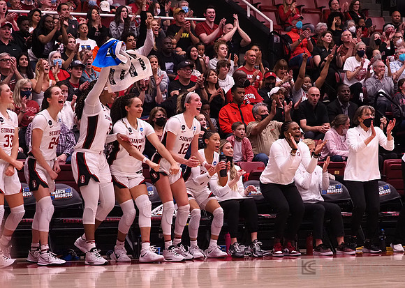 NCAA Womens Basketball: NCAA Tournament - Second Round-Kansas at Stanford