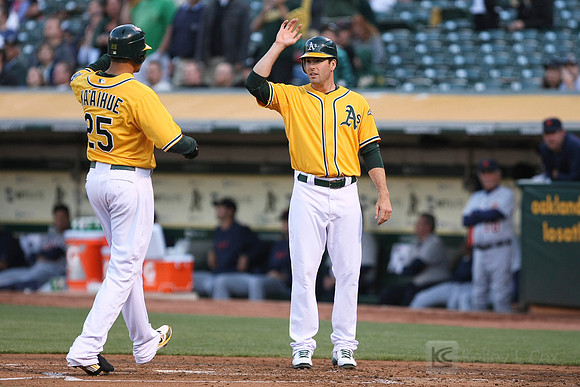 MLB: Detroit Tigers at Oakland Athletics