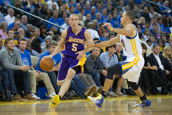 NBA: Los Angeles Lakers at Golden State Warriors