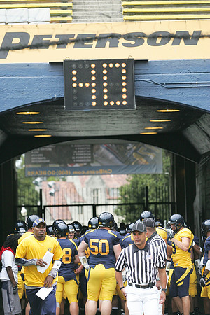 Cal Football Practice