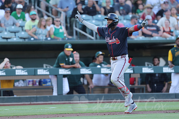 Atlanta Braves v Athletics