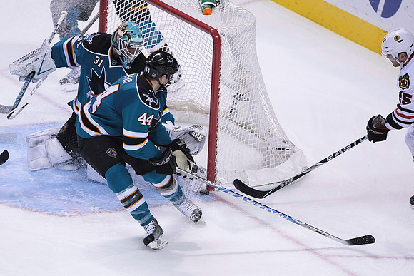 NHL: Chicago Blackhawks at San Jose Sharks