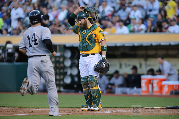 MLB: New York Yankees at Oakland Athletics
