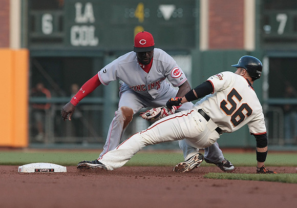 MLB: JUN 09 Cincinnati Reds at San Francisco Giants