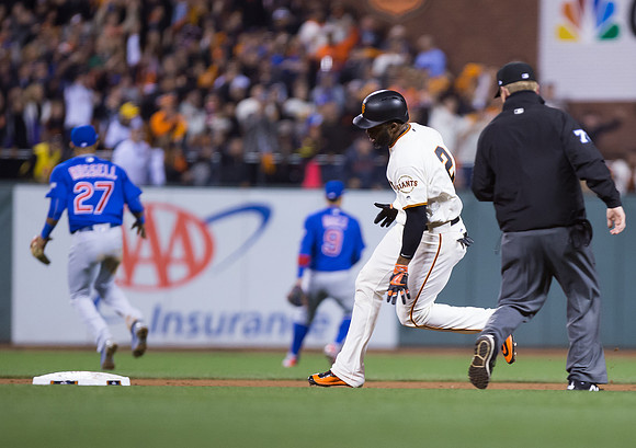 MLB: NLDS-Chicago Cubs at San Francisco Giants