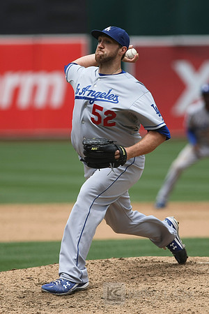 MLB: Los Angeles Dodgers at Oakland Athletics