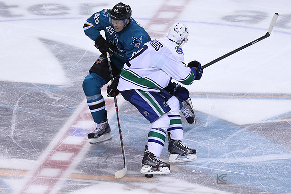 NHL: Vancouver Canucks at San Jose Sharks