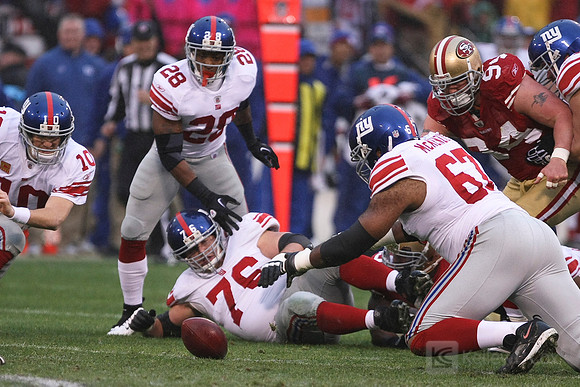 NFL: New York Giants at San Francisco 49ers