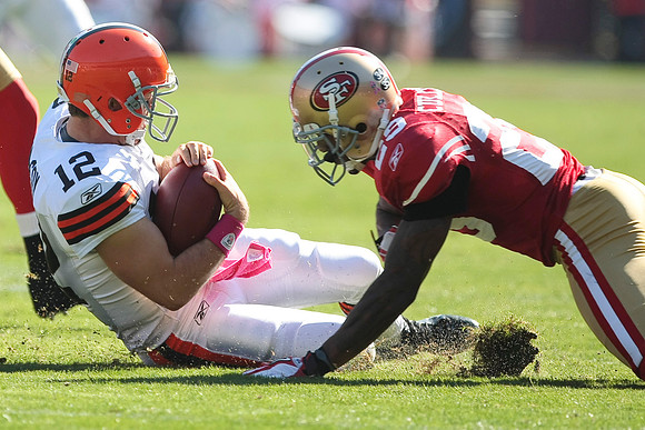 NFL: Browns at 49ers