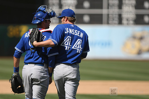 MLB: Toronto Blue Jays at Oakland Athletics
