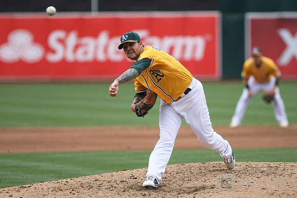 MLB: Los Angeles Dodgers at Oakland Athletics