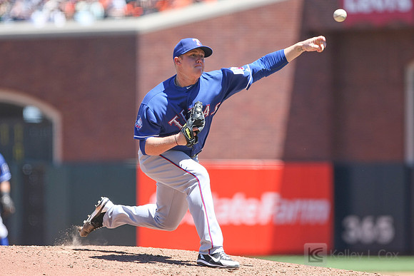 MLB: Texas Rangers at San Francisco Giants