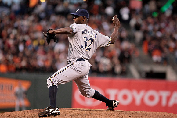 MLB: JUL 23 Brewers at Giants