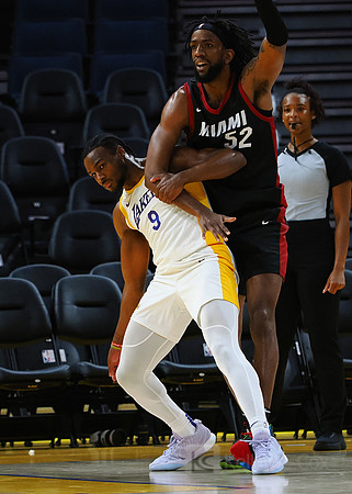 NBA: California Classic Summer League-Miami Heat at Los Angeles Lakers