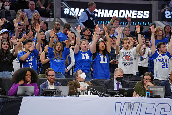 NCAA Basketball: NCAA Tournament West Regional-Arkansas vs Duke