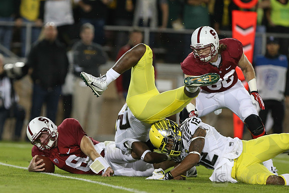 NCAA Football: Oregon at Stanford