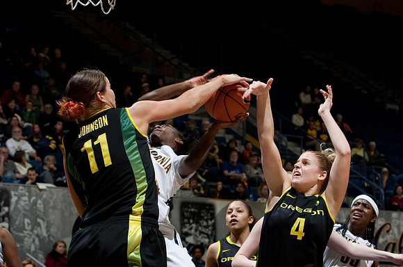Cal Women's Basketball vs Oregon