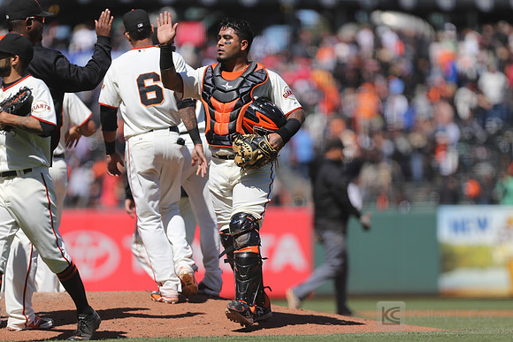 MLB: Washington Nationals at San Francisco Giants