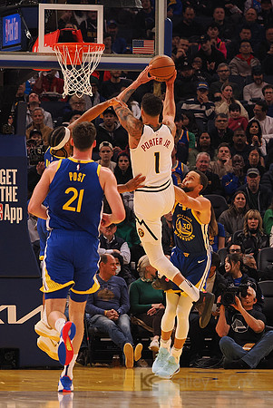 NBA: Denver Nuggets at Golden State Warriors