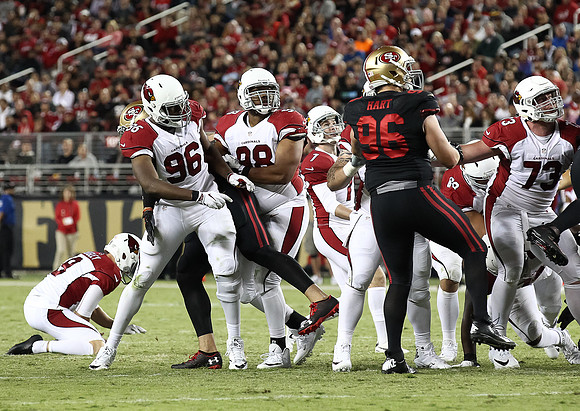 NFL: Arizona Cardinals at San Francisco 49ers
