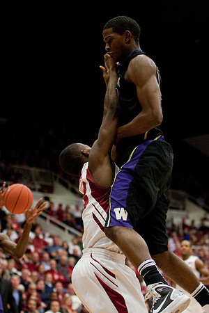 NCAA MEN'S BASKETBALL 2011 - Jan 13 - Washington at Stanford