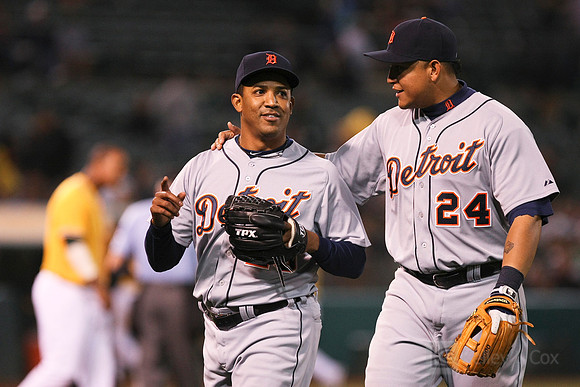 MLB: Detroit Tigers at Oakland Athletics